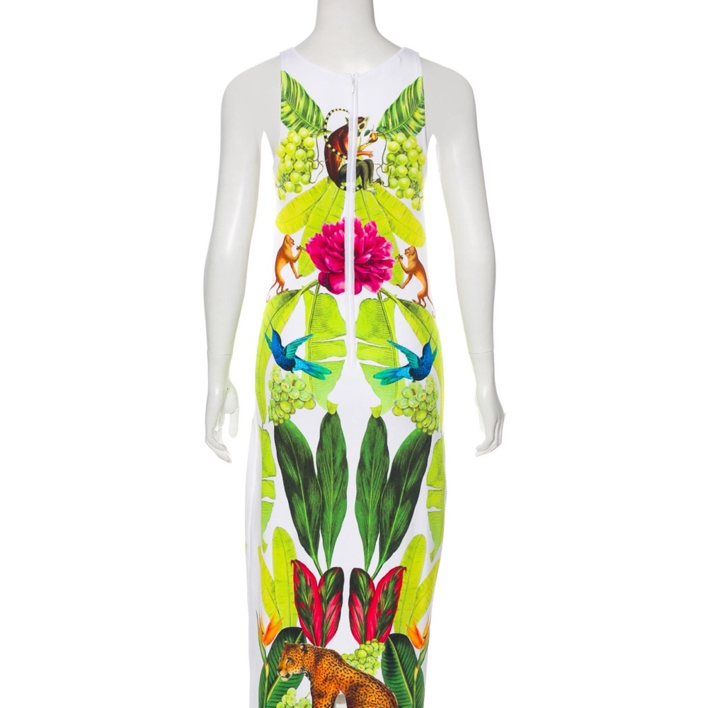 Oscar de la Renta Jungle dress